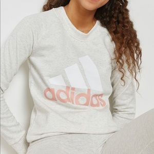 Adidas - Light Grey Crewneck